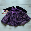 NEW Nannette Purple Sequins & Black Velour Dress & Bloomer - Sweet Pea & Teddy