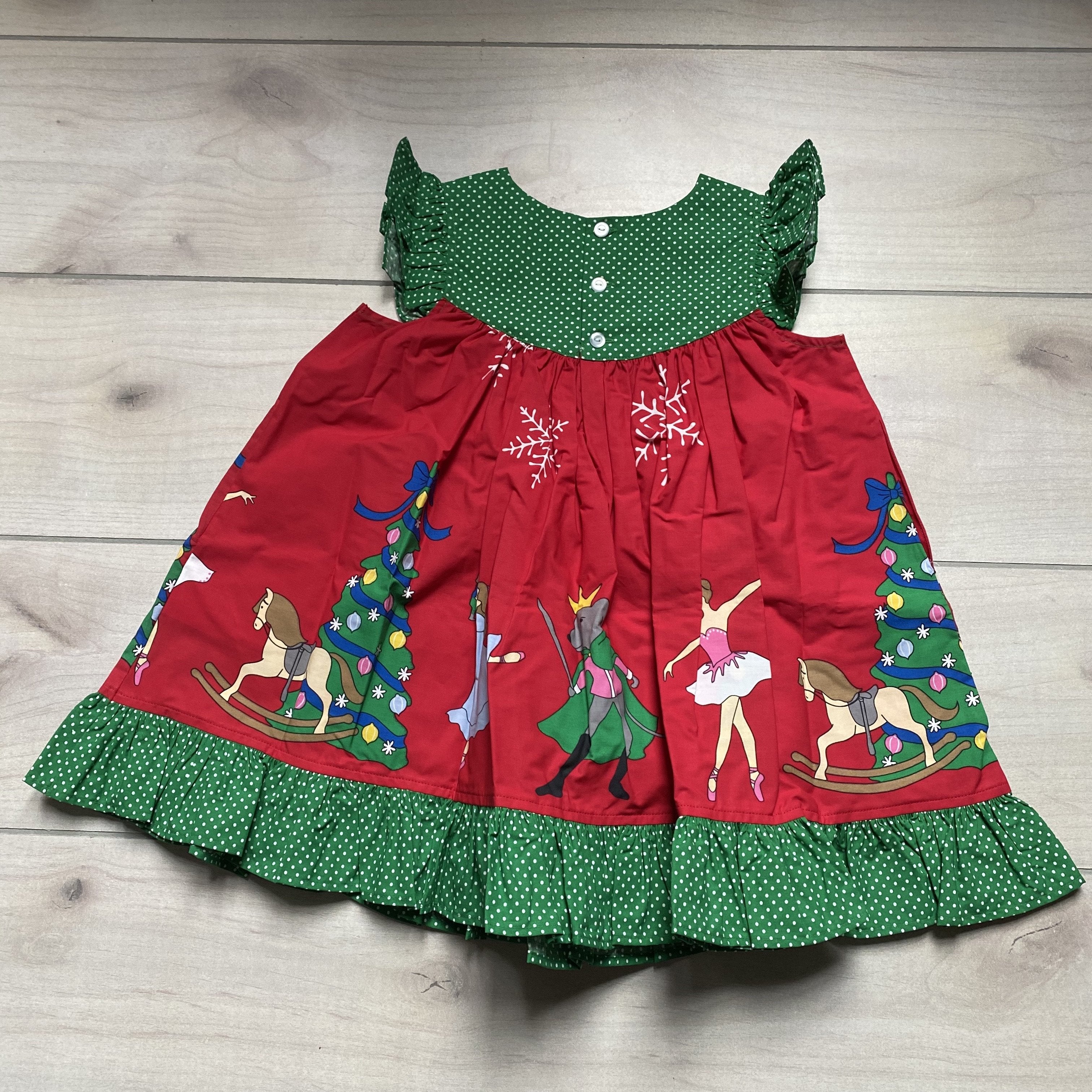 eleanor rose christmas cookie dress Eleanor Rose Christmas Cookie Gingerbread Candy Cane Jumper Aria Dress Size 4-5