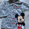 Disney Mickey Mouse Canvas Coated Cotton Lined Snap Raincoat
