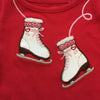 NEW Gymboree Red Ice Skate Appliqué Shirt