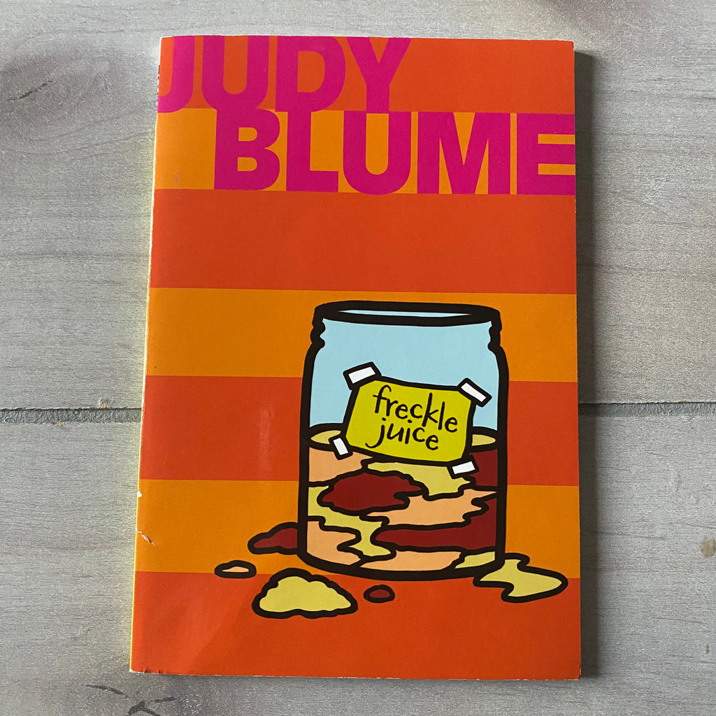 Judy Blume Freckle Juice Softcover Chapter Book