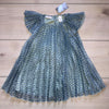 NEW First Impressions Aqua Kiss Flowy Pleated Dress and Bloomer - Sweet Pea & Teddy