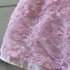 Marmellata Pink Lace Overlay Dress