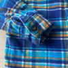 Gymboree Blue Fleece Button Down Shirt