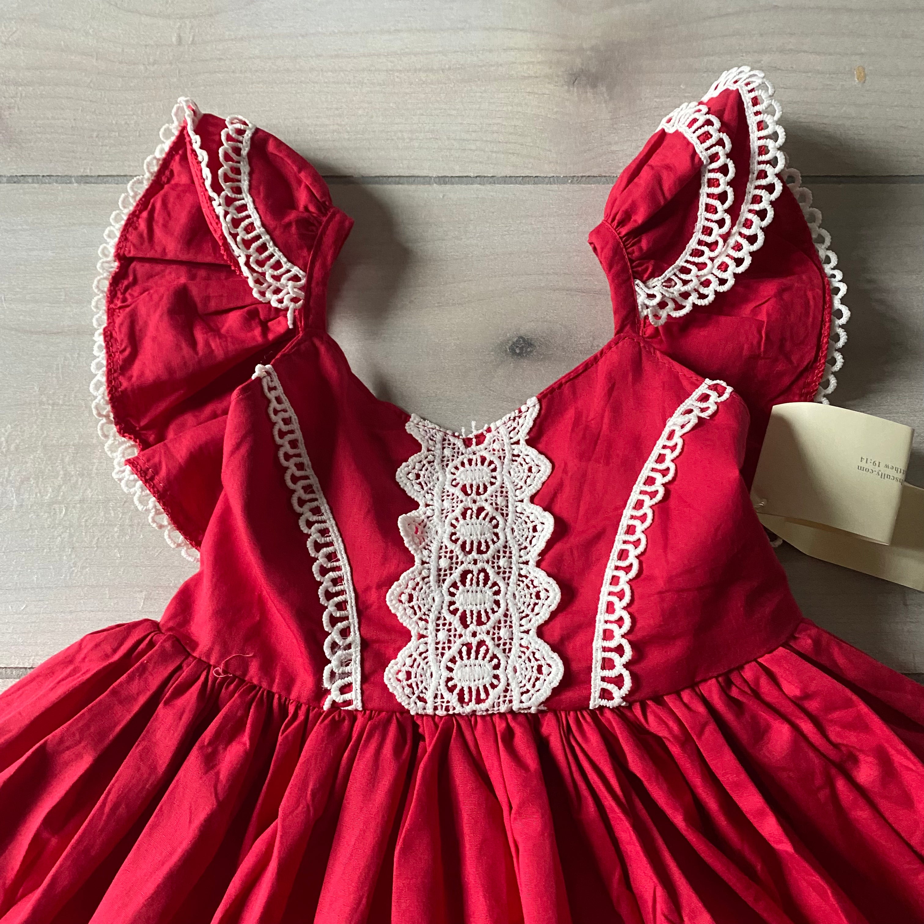 NWT Trish Scully Red Lace Applique Dress – Sweet Pea & Teddy NWT Trish Scully Red Lace Applique Dress – Sweet Pea & Teddy