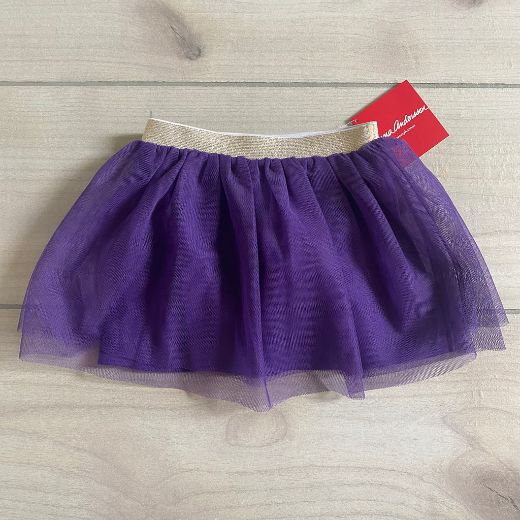 NWT Hanna Andersson Purple Tulle Skirt