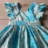 Eleanor Rose Blue Paisley Dress