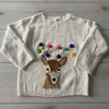 John Lewis Reindeer Pom Pom Sweater