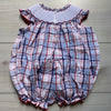 Stellybelly Crab Smocked Bubble Romper - Sweet Pea & Teddy
