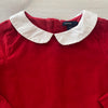 Baby Gap Red Corduroy Collared Zipper Pocket Dress