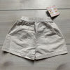 NEW Boutique Tan Striped Seersucker Shorts - Sweet Pea & Teddy