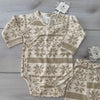 NEW Kate Quinn Cream Snowflake Pattern Outfit