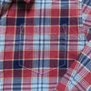 Janie & Jack Red & Navy Plaid Checkered Shirt