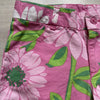 Lilly Pulitzer Floral Interior Button Tab Waist Shorts - Sweet Pea & Teddy