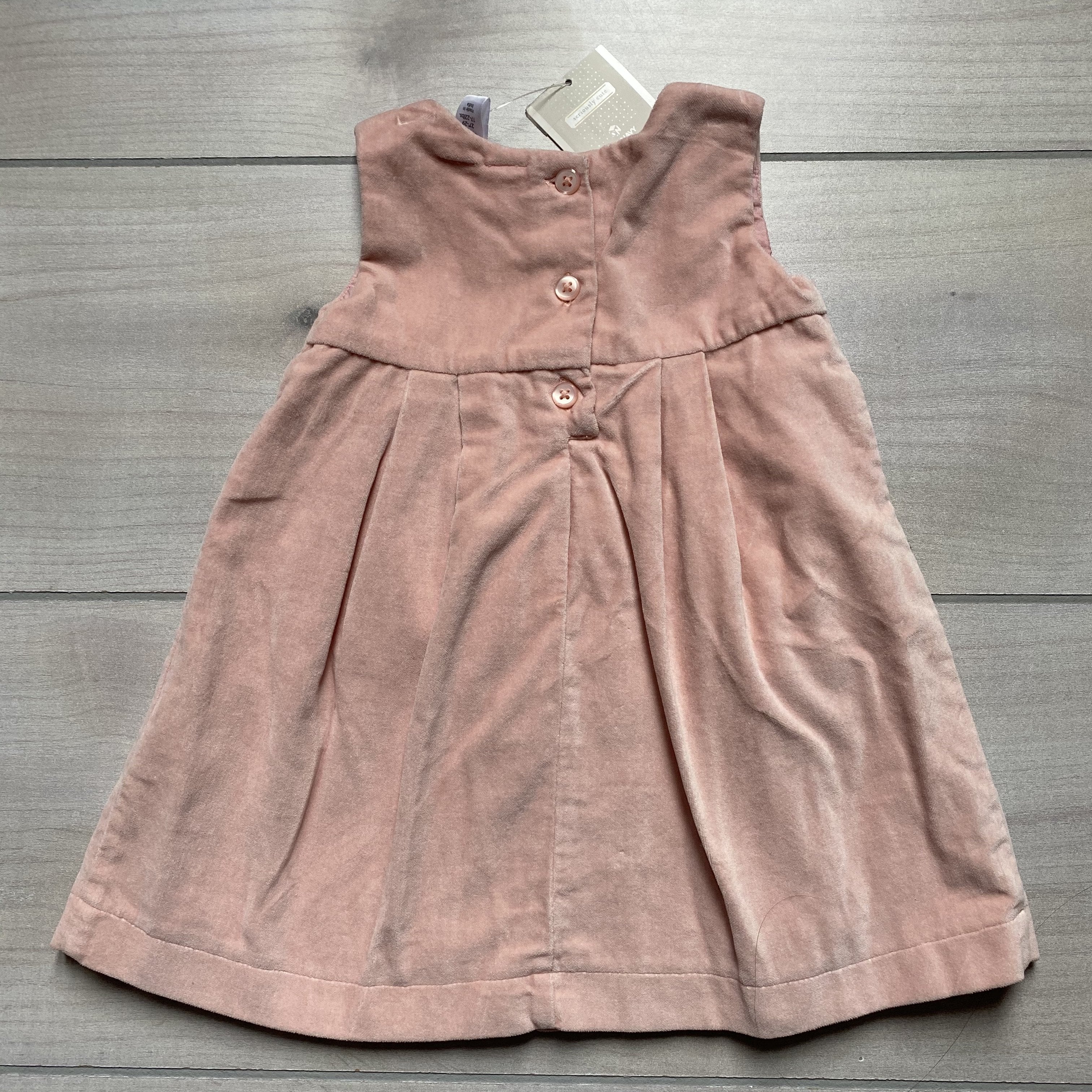 NEW Old Navy Blush Velour Dress & Bloomer NEW Old Navy Blush Velour Dress & Bloomer