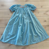 Silly Goose Princess Smocked Blue Gingham Dress