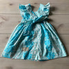 Eleanor Rose Blue Paisley Dress