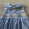 Carriage Boutiques Sailboat Smocked Bubble Romper