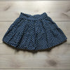 Busy Bees Blue Cherry Pattern Skirt