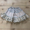 Mini Boden Blue Floral Polka Dot Skirt