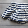 NEW Tea Collection Navy White Striped Skort - Sweet Pea & Teddy