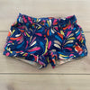 Johnnie B Girls Colorful Bird Pattern Denim Cuffed Shorts
