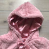 NEW Gymboree Pink Faux Fur Hooded Cape Coat - Sweet Pea & Teddy