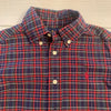 Ralph Lauren Navy & Red Plaid Button Down Shirt