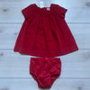 NEW Baby Gap Red Corduroy Dress & Bloomer