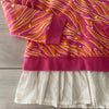 NEW Tucker & Tate Hooded Pink & Orange Sweatshirt Dress