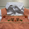NEW Petit Ami Squirrel Embroidered Smocked Romper