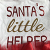 NEW Popatu Santa's Little Helper Tutu Onesie & Headband - Sweet Pea & Teddy