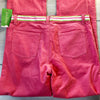 NEW Lilly Pulitzer Pink Corduroy Elastic Waist Tab Pants