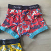 NWOT Mini Boden Shark Pattern Boxer Brief Underwear Set