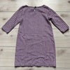 Crewcuts Pink & Navy Shift Style Cotton Dress - Sweet Pea & Teddy