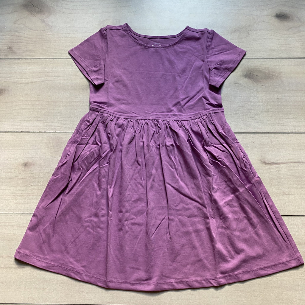 NEW Primary Lilac Short Sleeve Pocket Dress - Sweet Pea & Teddy