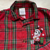 Disney Mickey Mouse Holiday Plaid Cotton Pajama Set