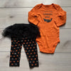 NEW Carter's I Even Make Pumpkins Smile Halloween Outfit - Sweet Pea & Teddy