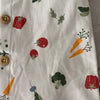 NEW Rabbit Bear Organic Cotton Veggie Pattern Romper & Hat