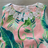 NEW Lilly Pulitzer Peachy Pink Tropical Shift Dress