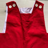NEW Mom & Me Red Corduroy Boutique Romper