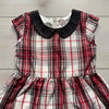Children's Place Red & Black Plaid Polyester Dress