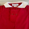 NEW Jack & Teddy Red Corduroy Collared Romper