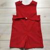 Orient Express Red Present Sled Holiday Romper Longall