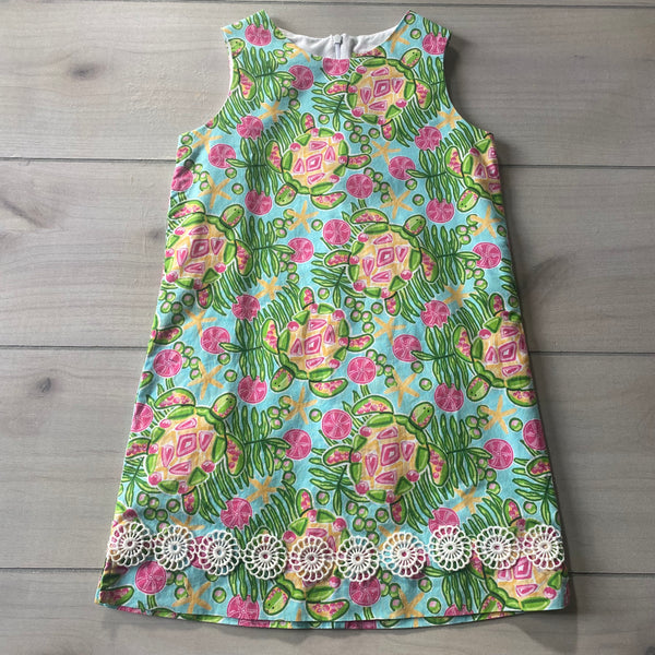 NEW J Bailey Turtle Pattern Shift Dress