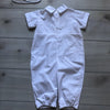 NEW Little Things Mean A Lot White Christening Romper Outfit & Bonnet - Sweet Pea & Teddy